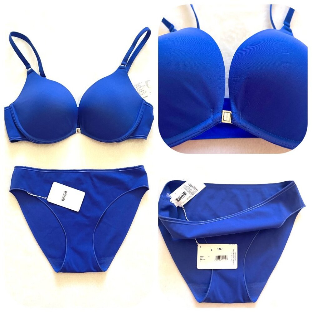 NWT Wolford bikini Royal Blue 2 pc swim set